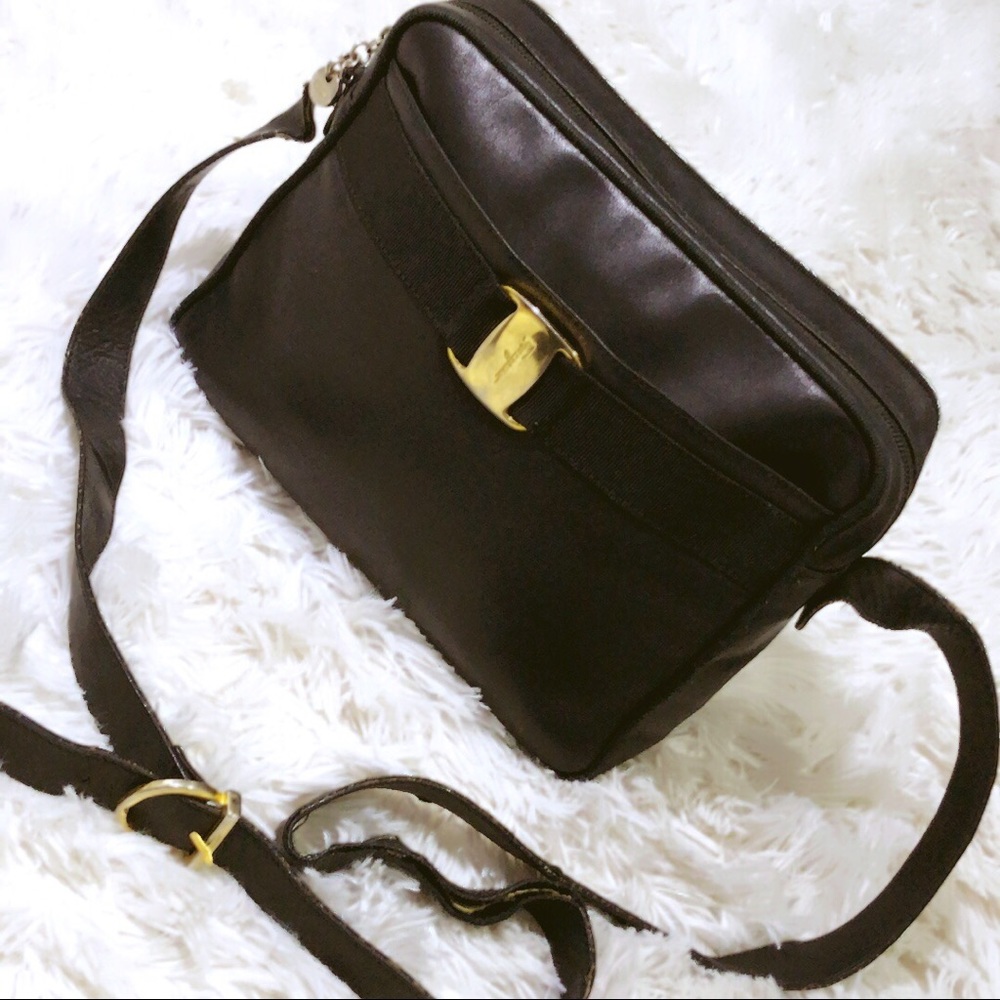 Vintage Ferragamo Crossbody Purse.